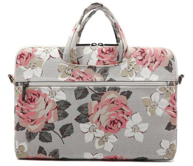 Canvaslife Briefcase Laptop 15-16" white rose - 1120251 - zdjęcie 2
